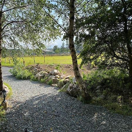 Craigshannoch Luxury 1 Bed Woodland Lodge Hot Tub Kintore Exterior foto